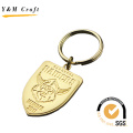 Rich Gold Custom Metal Made Living Animal Frog Keyring